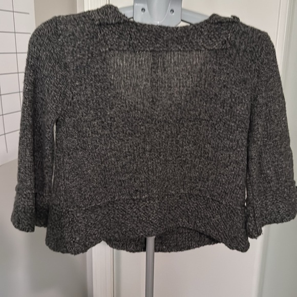 Free People Women's Wool Laines Boho Hippie Short Pea Coat Classic Beige Size S - Picture 4 of 13